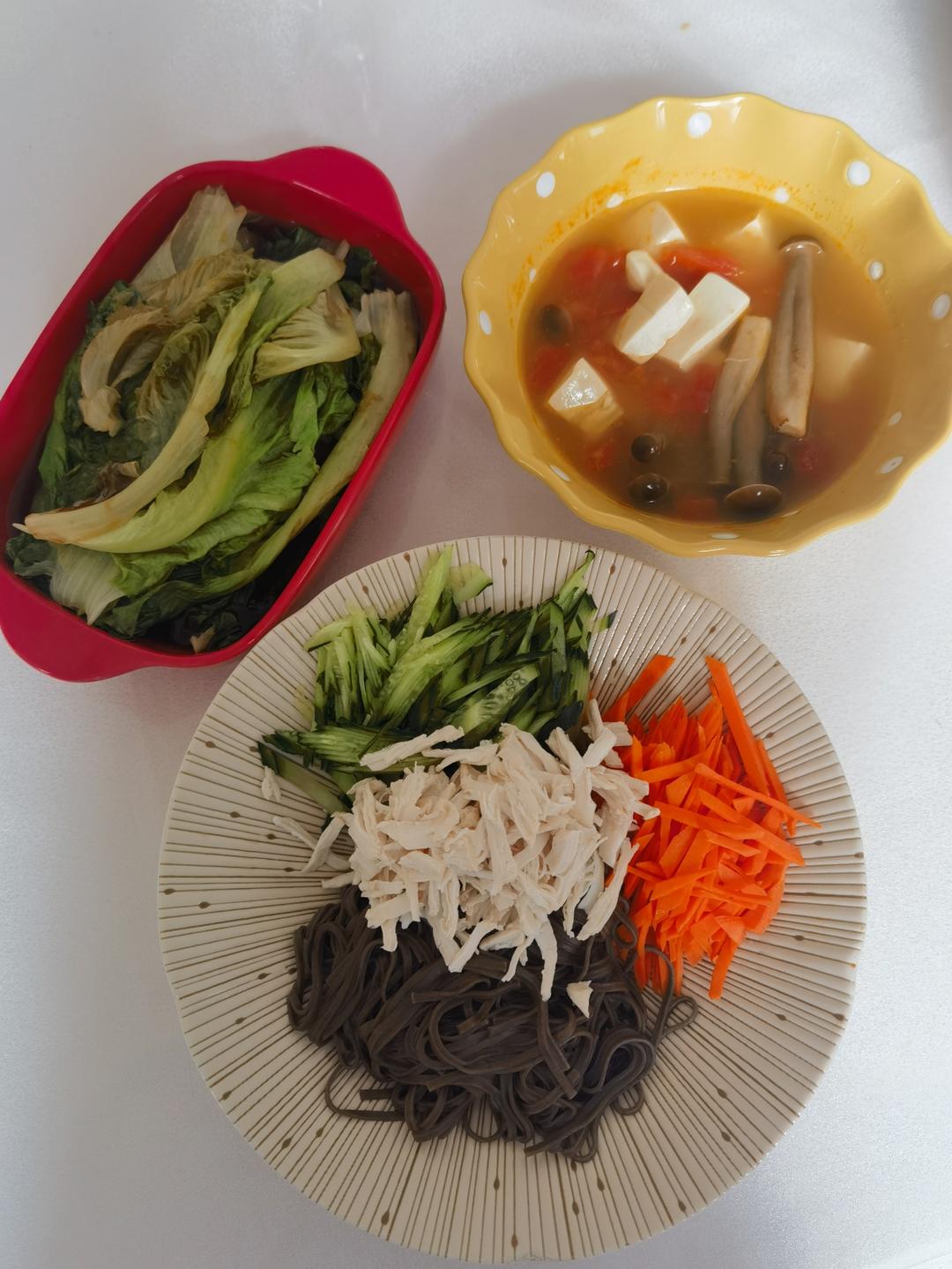 三色荞麦面