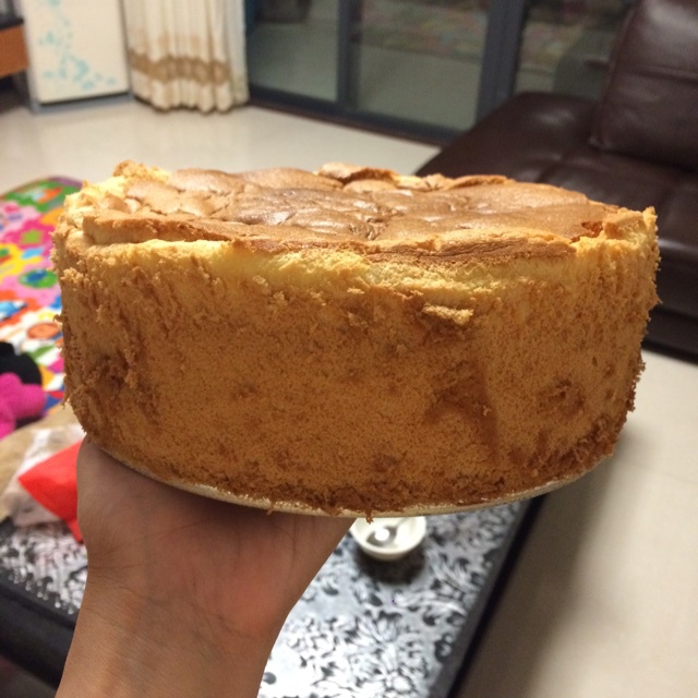 简单好做的8寸戚风蛋糕