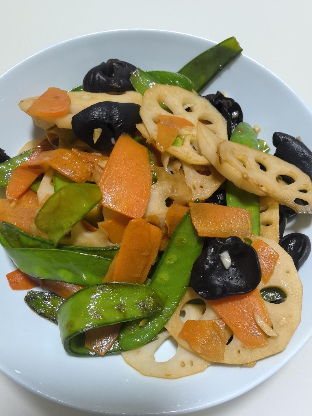 年夜饭之荷塘月色清新小炒