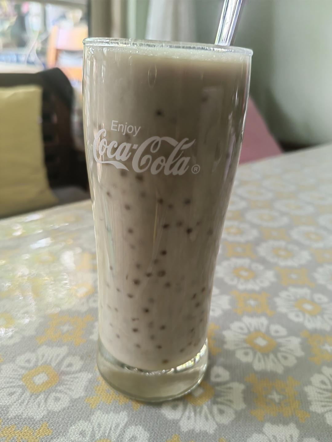 奶茶店同款配方绿豆沙牛乳！