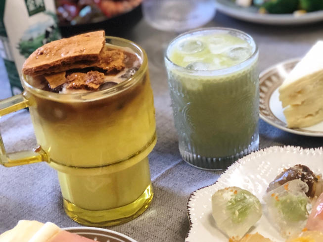 马克西姆咖啡机食谱——风靡整个韩国的网红咖啡——肉桂焦糖酥饼Dirty