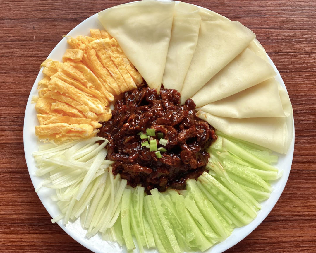 传统做法 京酱肉丝