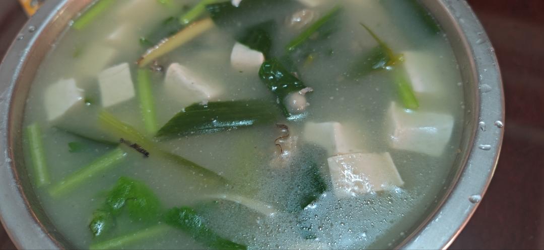 海蛎子豆腐汤