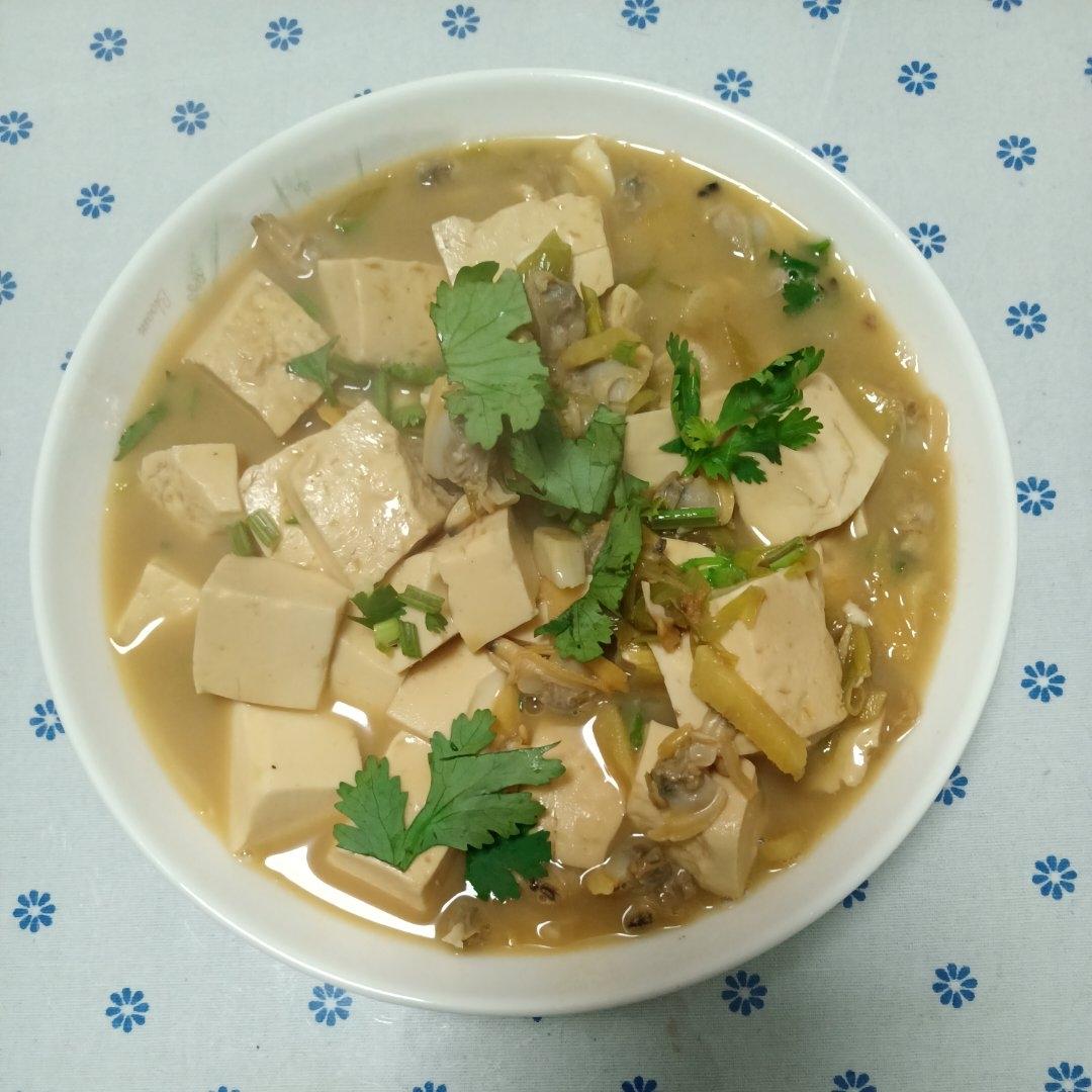 【视频食谱】花甲烧豆腐