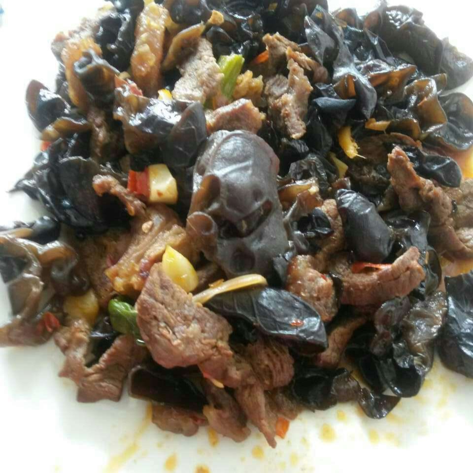 椒香木耳炒牛肉