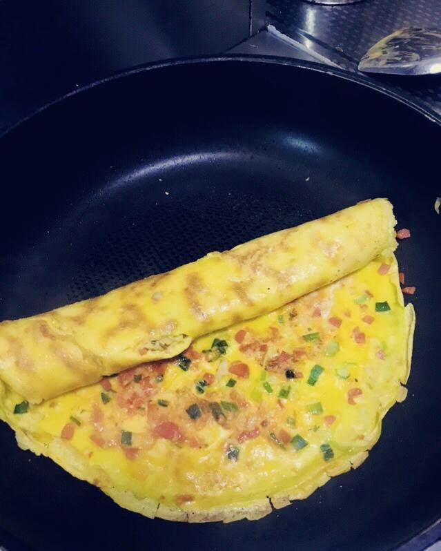 cosimaa做的早餐鸡蛋饼