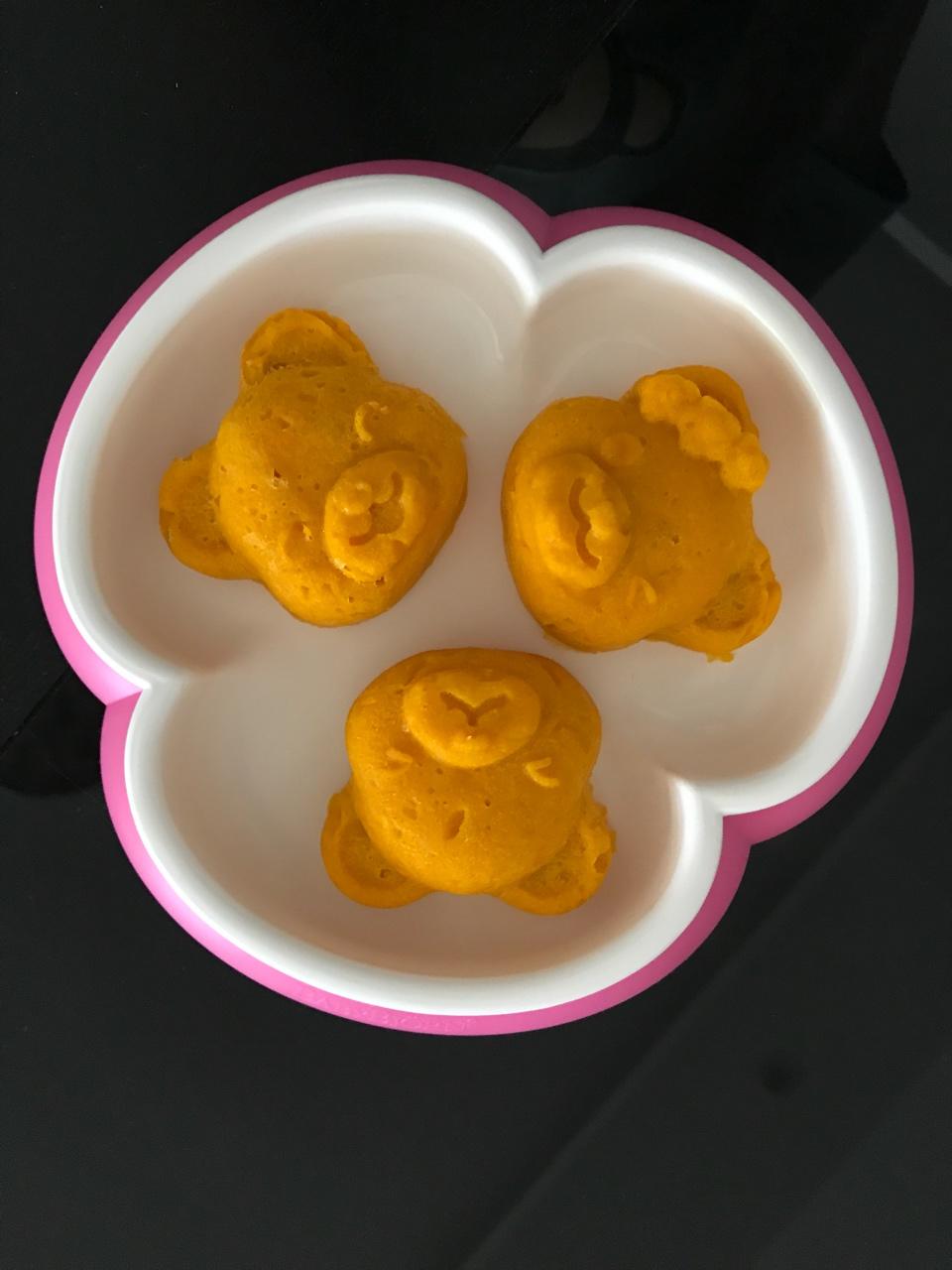 南瓜小熊米糕（宝宝辅食）