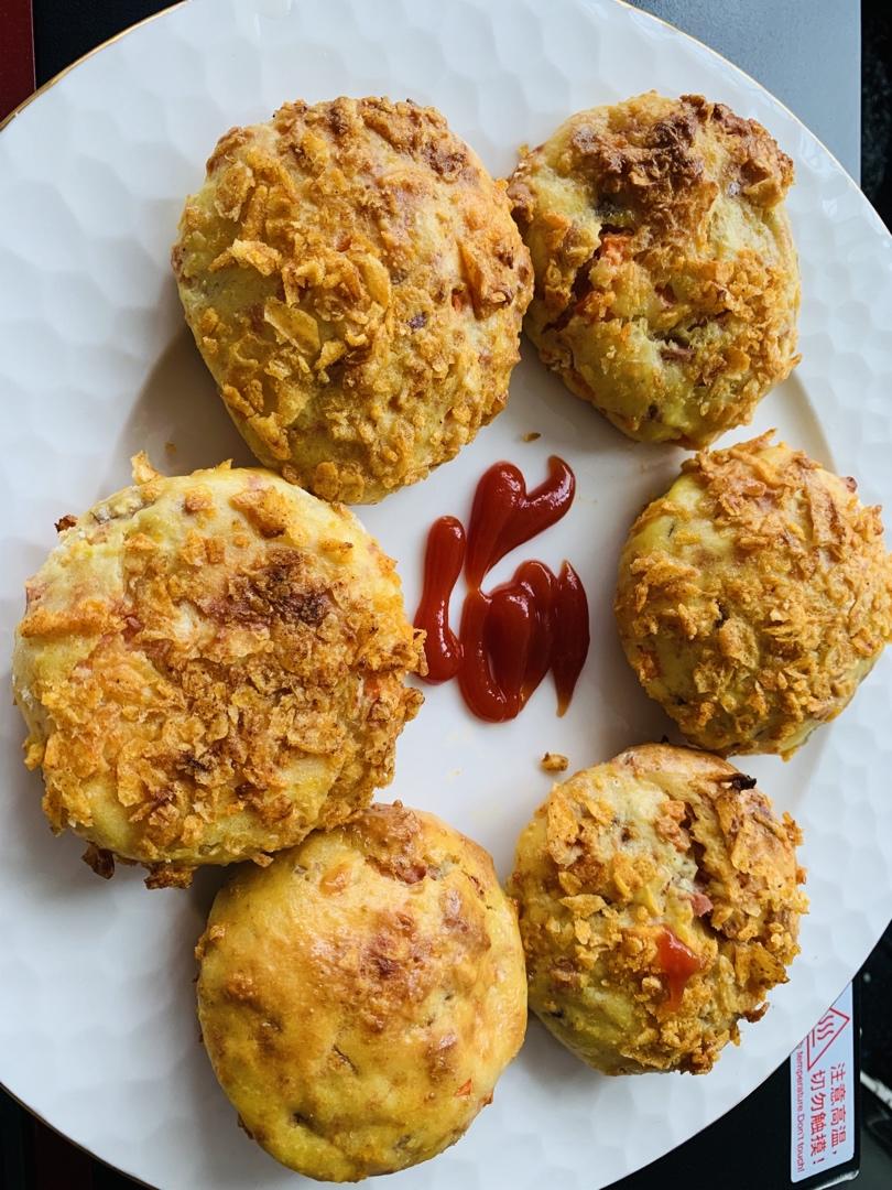 可乐饼（烤箱版，不油炸更健康）