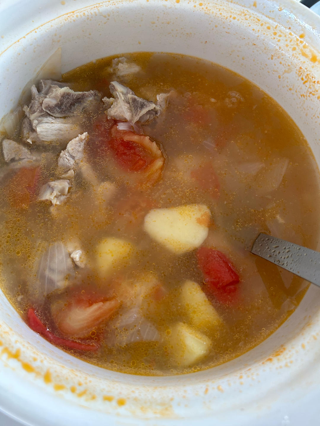 孩子汤——猪脊骨番茄汤