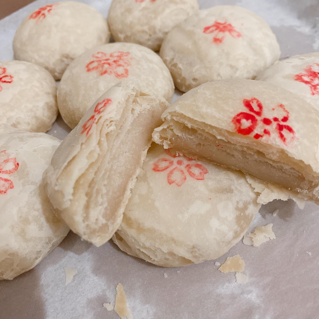 苏式月饼|白片酥，酥到掉渣！