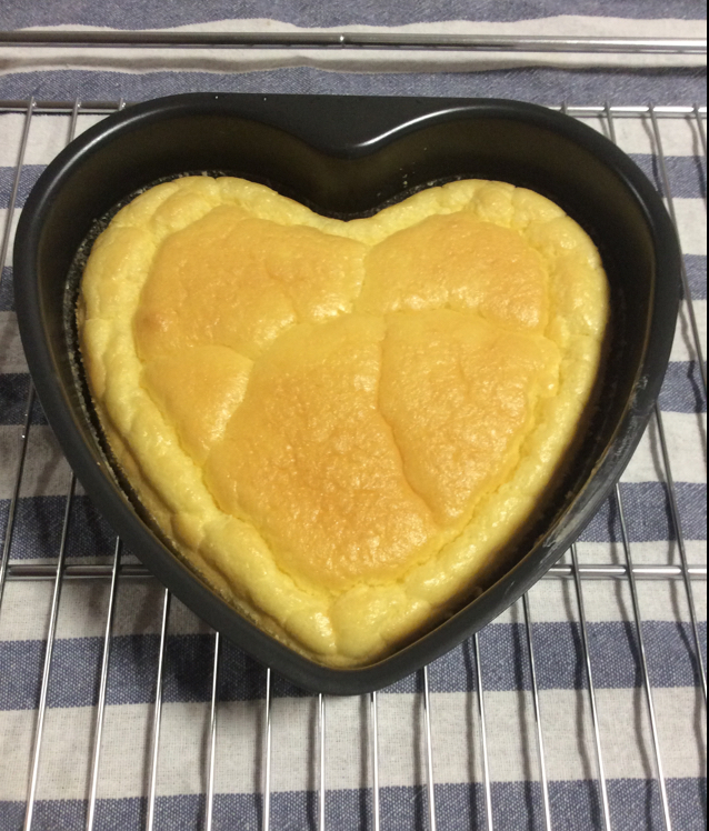 戚风蛋糕 8寸心型模