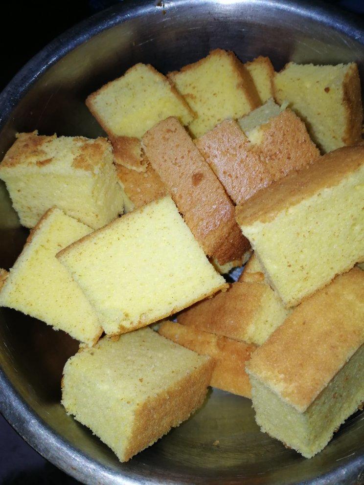 玉米戚风蛋糕（玉米面粉）