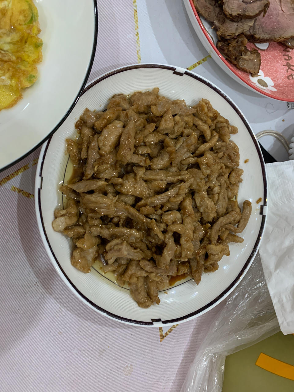 传统做法 京酱肉丝