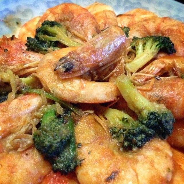 奶油老虎虾