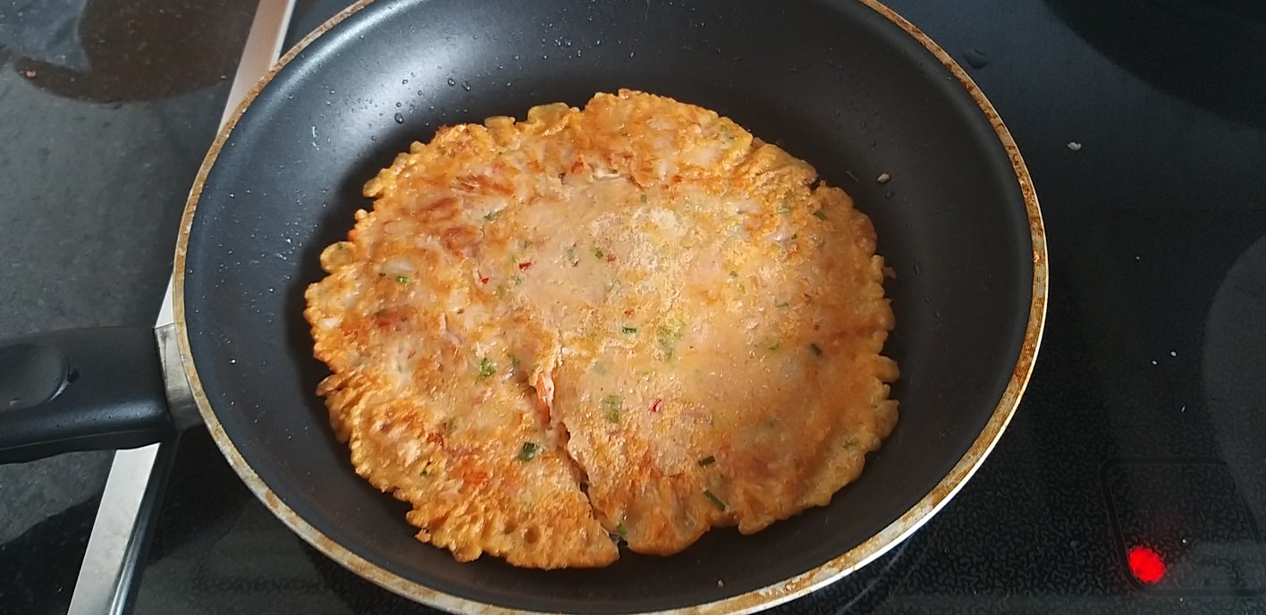 韩剧里的美食✨零失败超简单的韩式金枪鱼泡菜饼