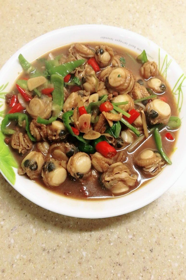 家常小炒扇贝肉