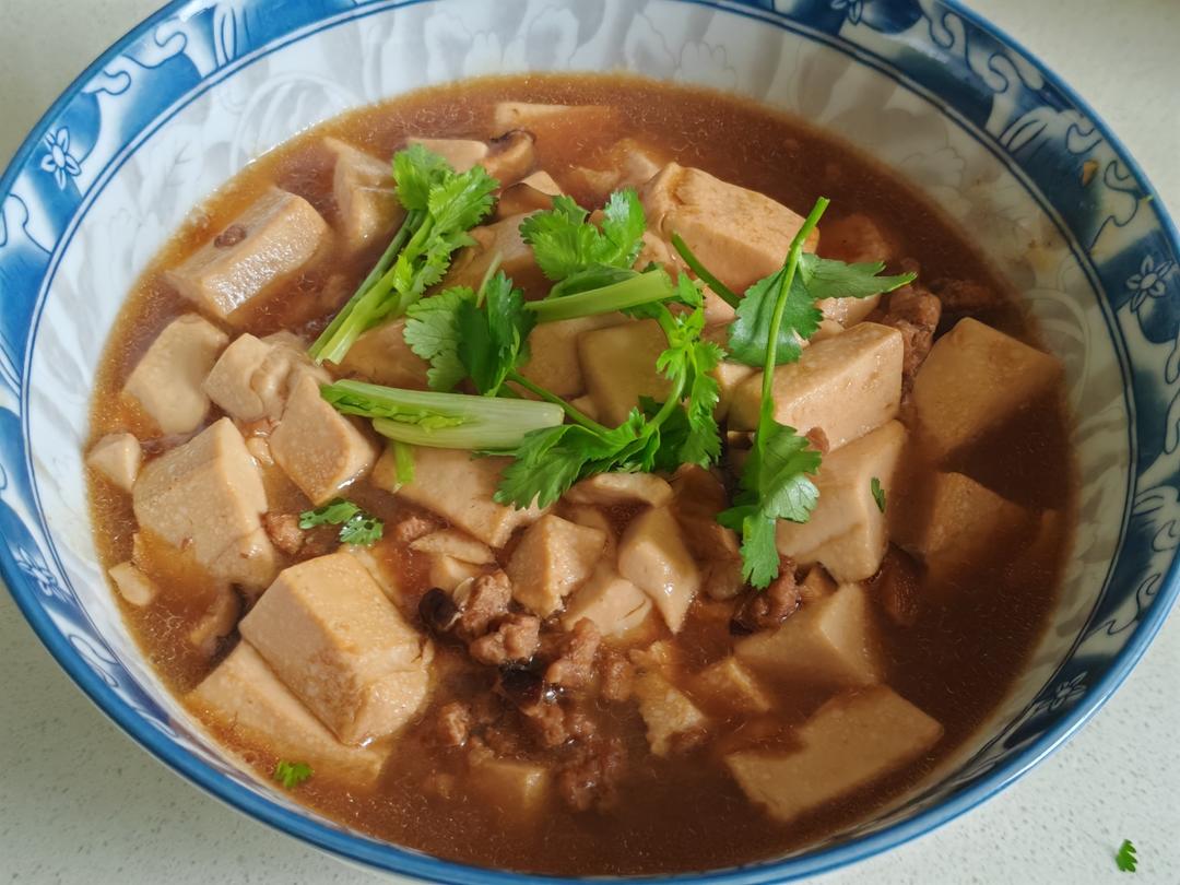 肉末嫩豆腐｜嫩滑口感爽口！这道快手菜超级下饭！！（减脂少油版）