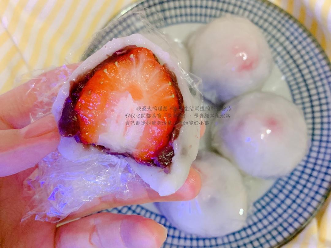 草莓大福——原味&抹茶味