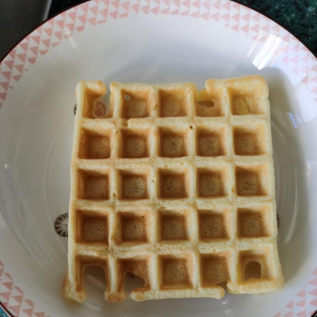 芝麻酸奶华夫饼