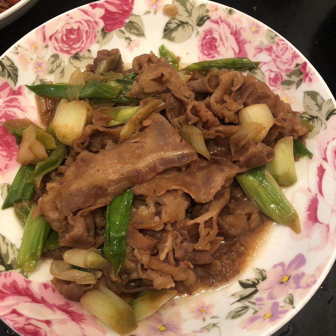 葱爆羊肉