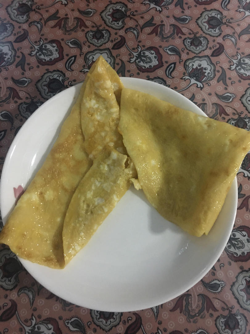 葱花鸡蛋饼