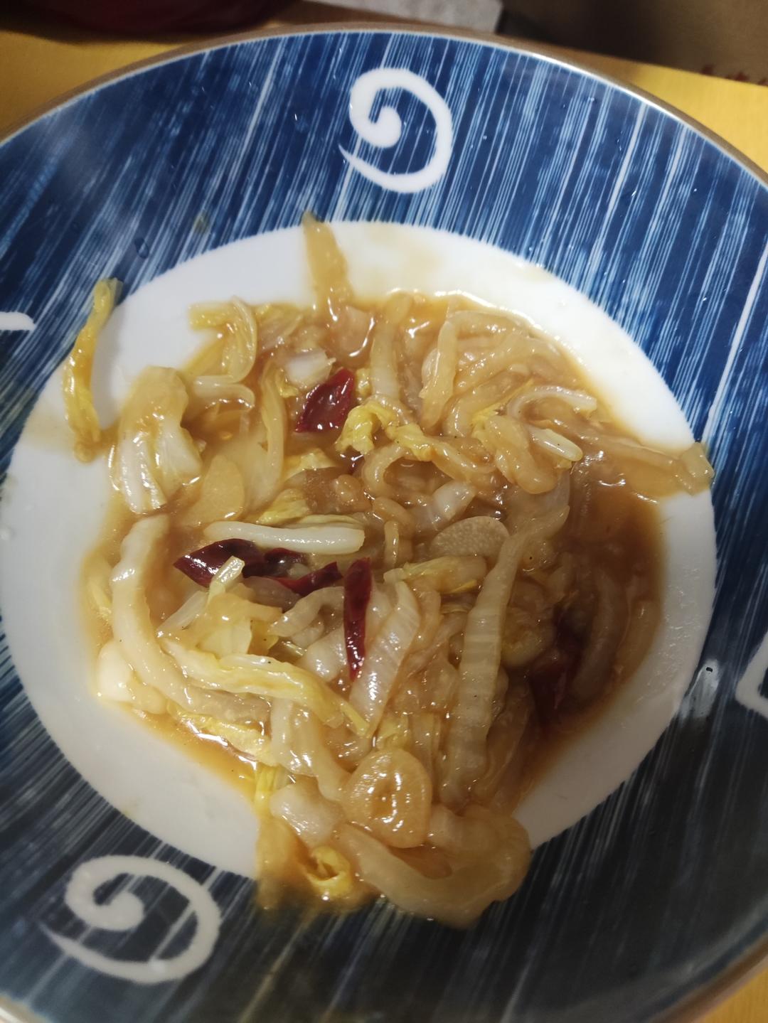 酸辣咸甜的醋溜白菜🥬