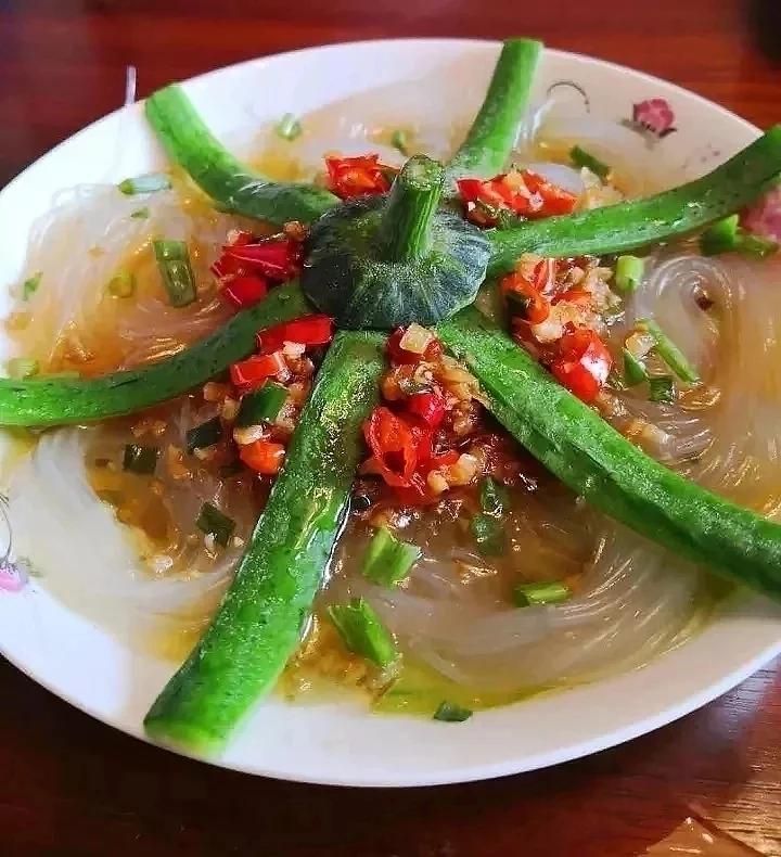 油爆开背大虾芦笋