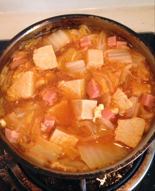 韩国泡菜豆腐汤