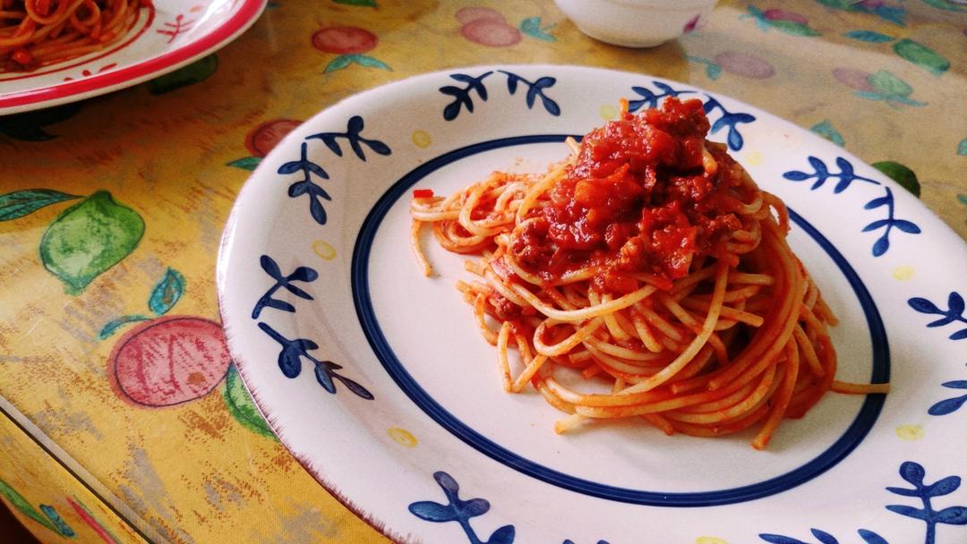 番茄肉酱意面
