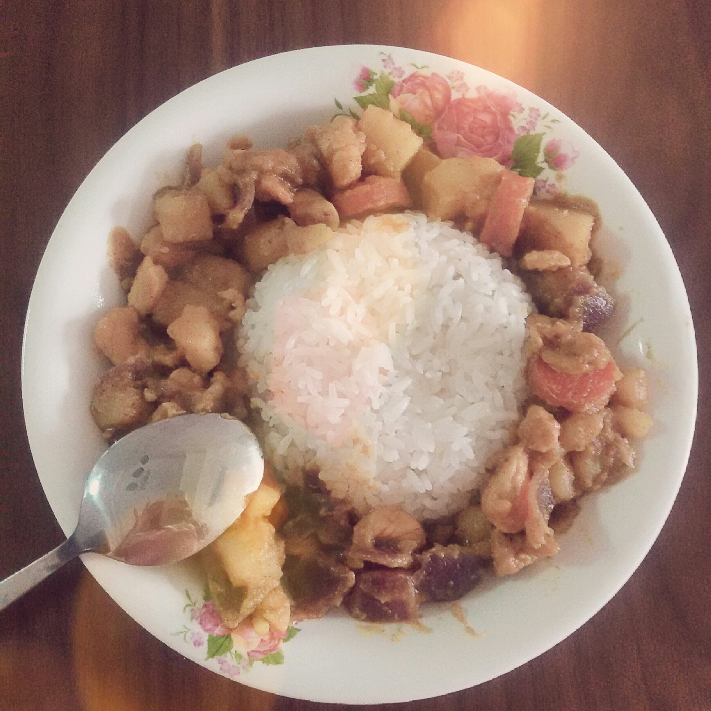 咖喱鸡饭