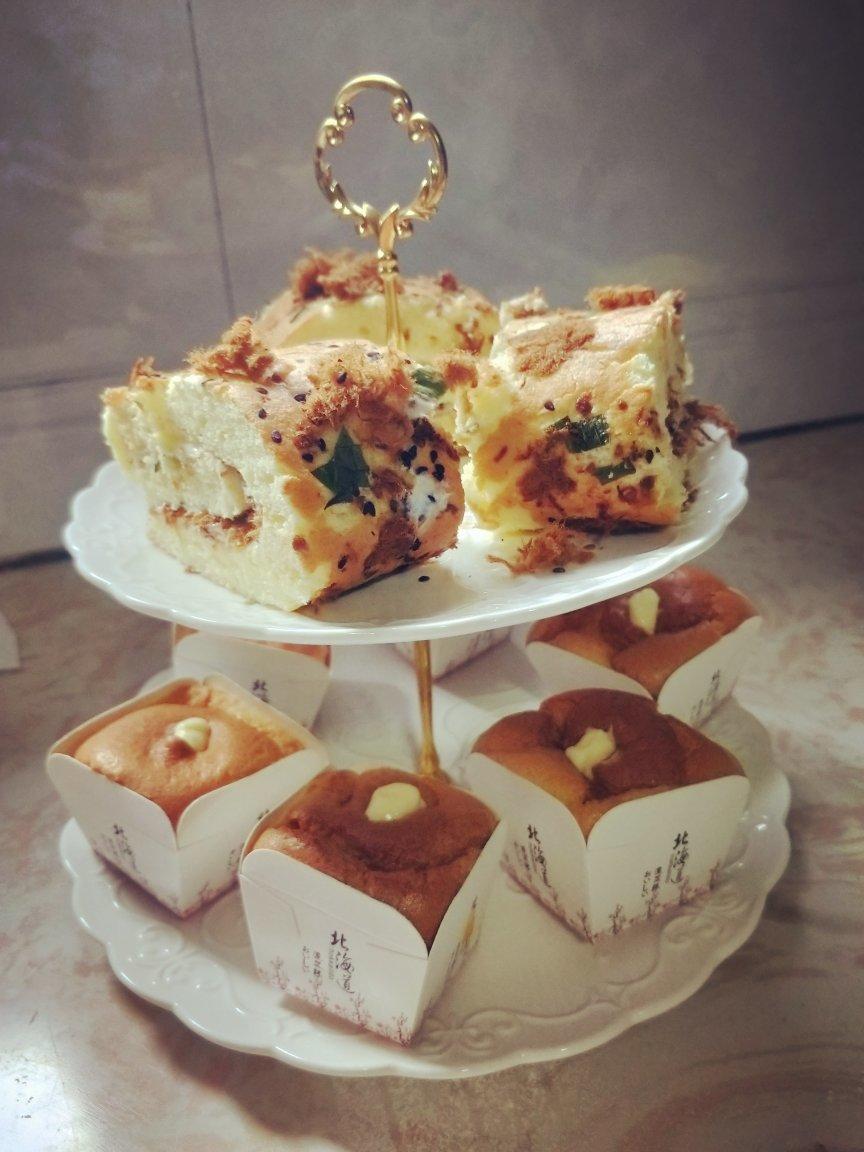 香葱肉松蛋糕卷