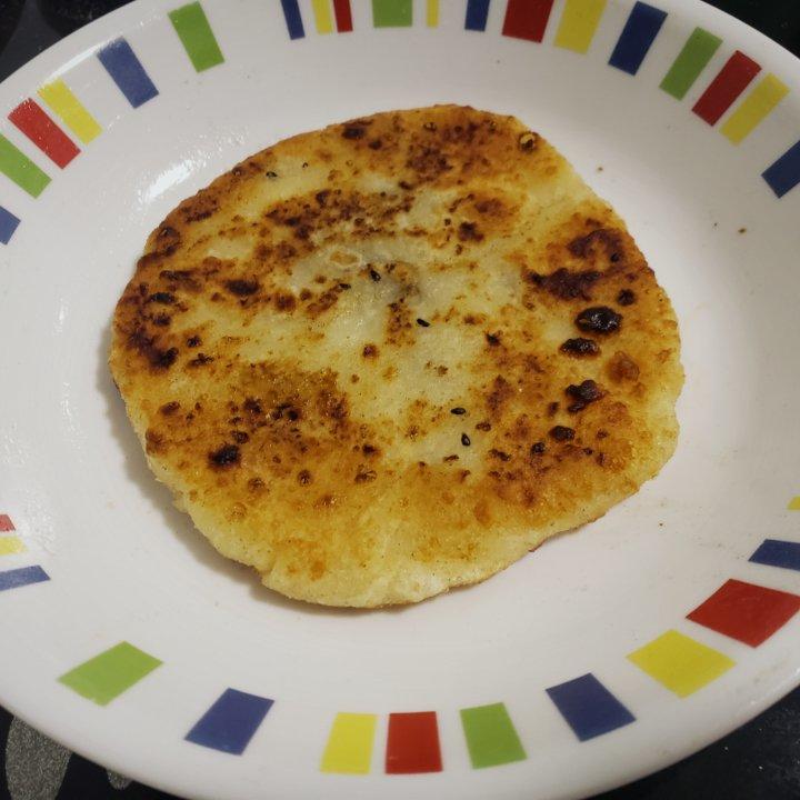 芝麻红糖饼