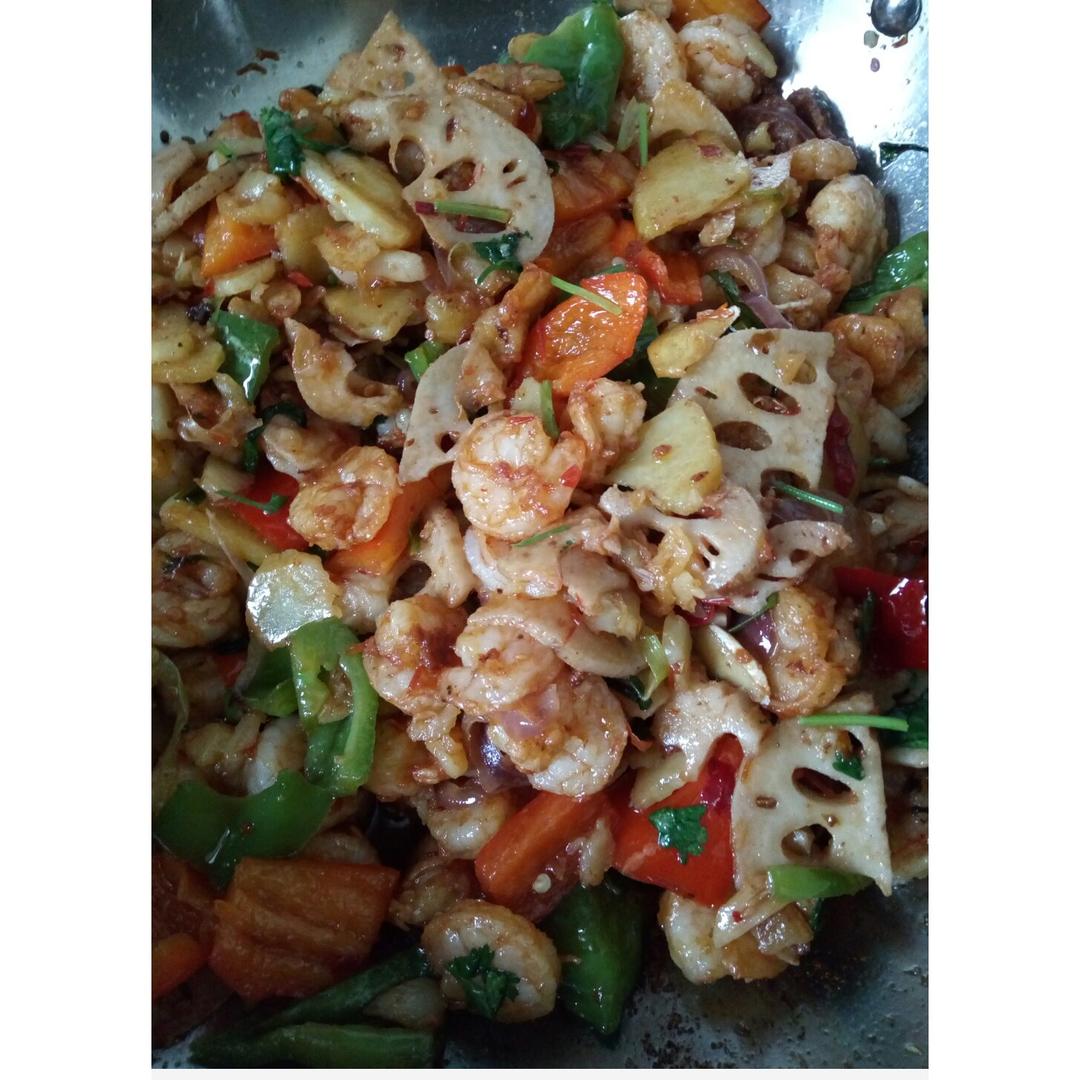 干锅虾虾（最详细的图文解说）