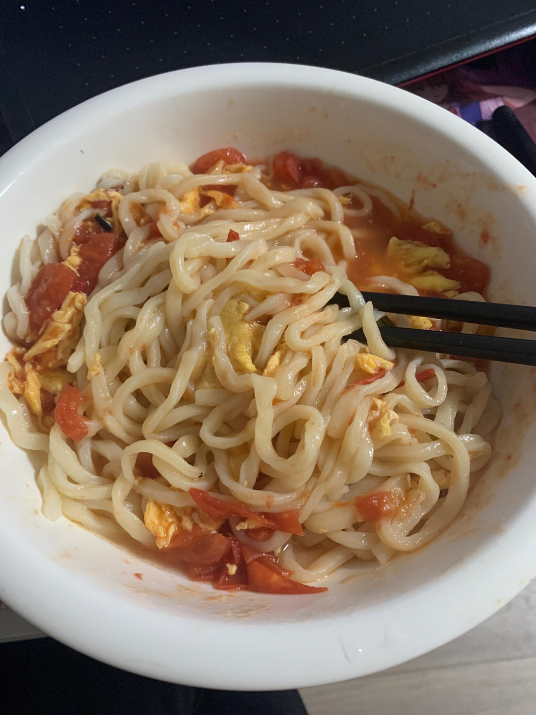 番茄鸡蛋打卤面