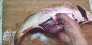 农村大马勺酱炖大大鲤鱼的做法 步骤4