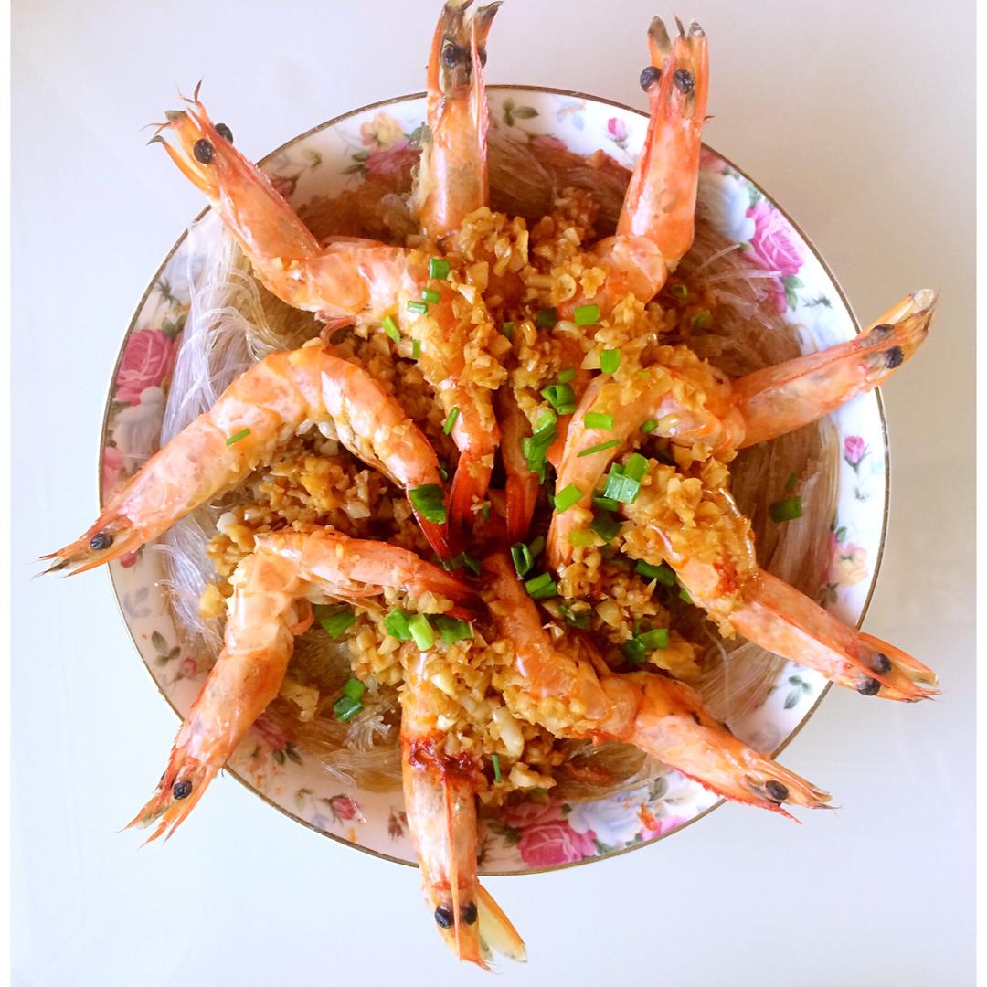 蒜蓉粉丝蒸虾