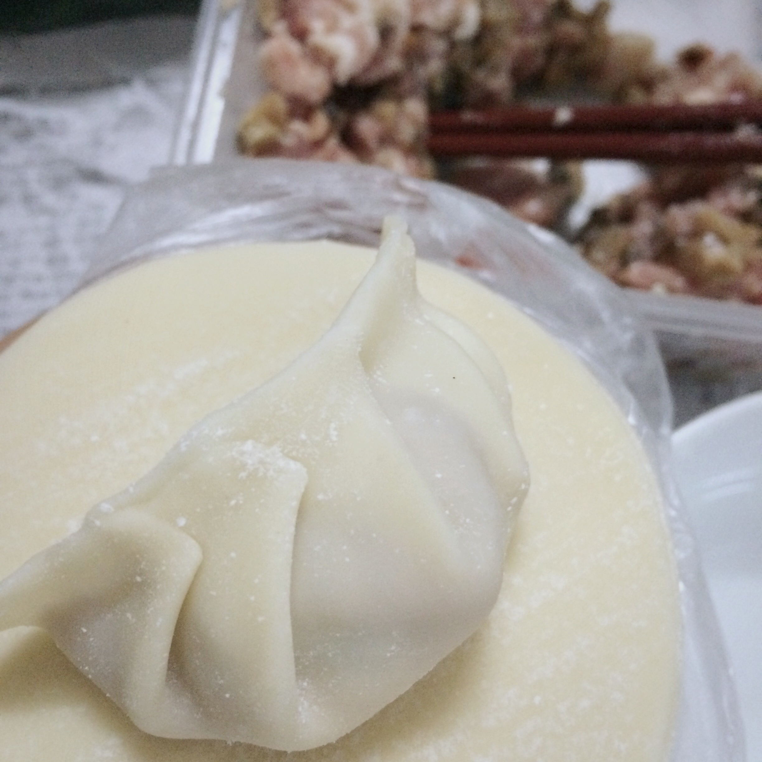 香菇猪肉虾仁饺子