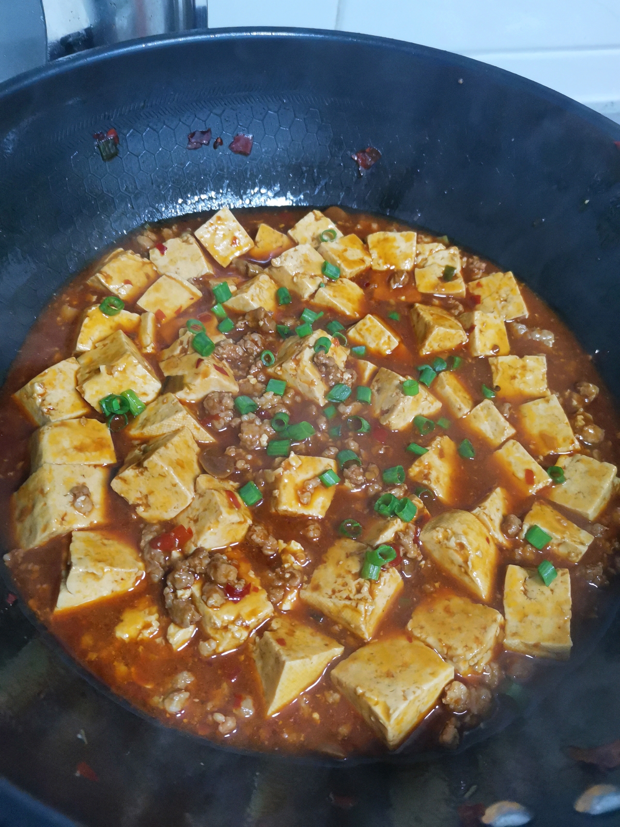 家常菜-肉末豆腐