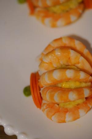简单版新年菜谱之                灯笼虾土豆沙拉🏮的做法 步骤14