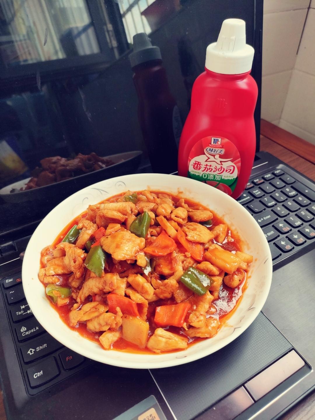 茄汁鸡片