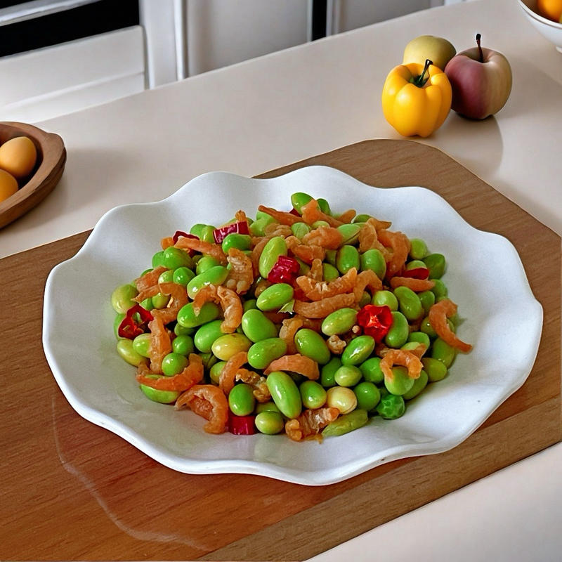 【儿时记忆.下饭神器】开洋萝卜毛豆子