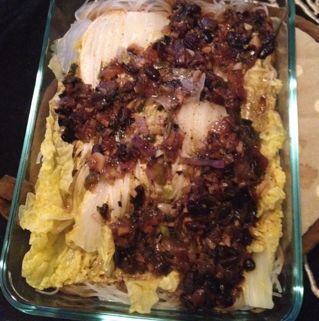 蒜蓉粉丝蒸娃娃菜