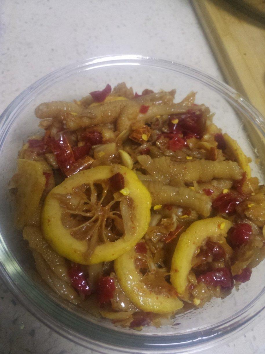 网红无骨酸辣鸡爪