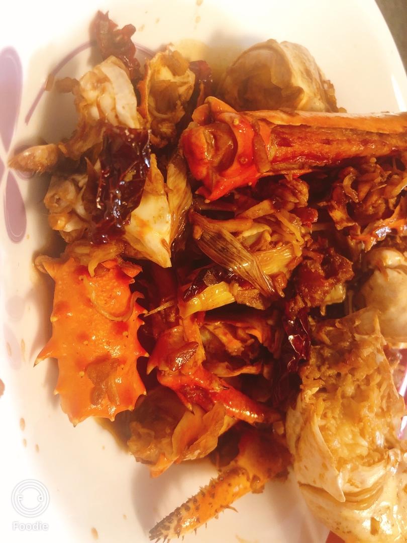 #过大年#熟冻帝王蟹