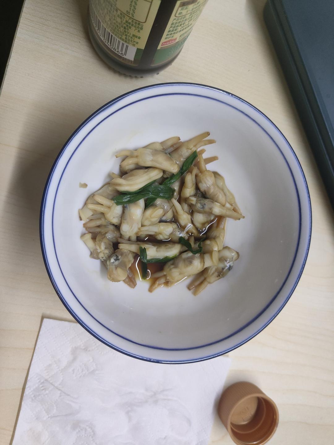 葱油蛏子