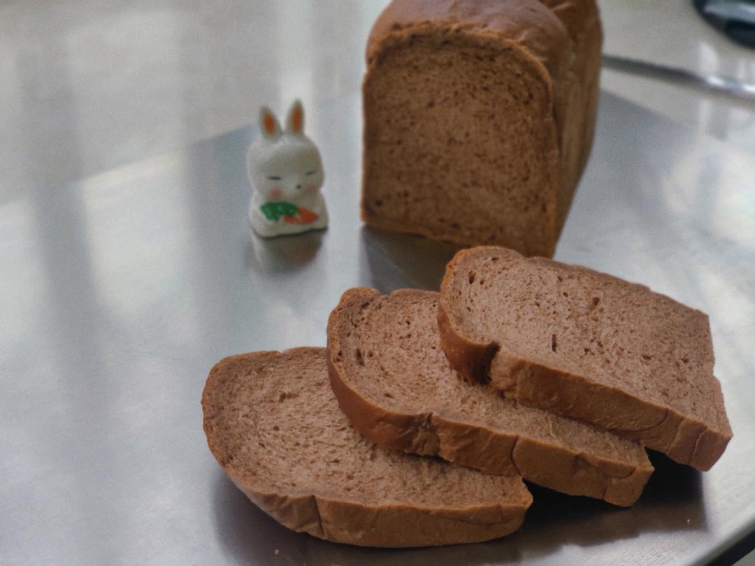 香浓柔软的巧克力吐司