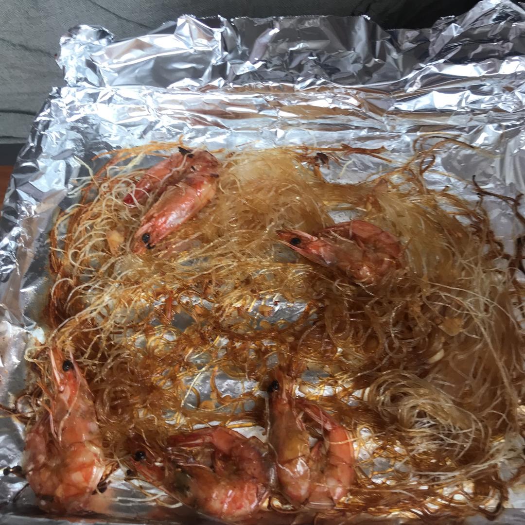 蒜蓉粉丝烤虾