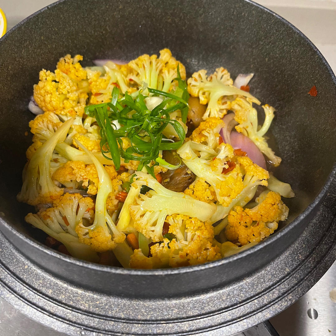干锅花菜