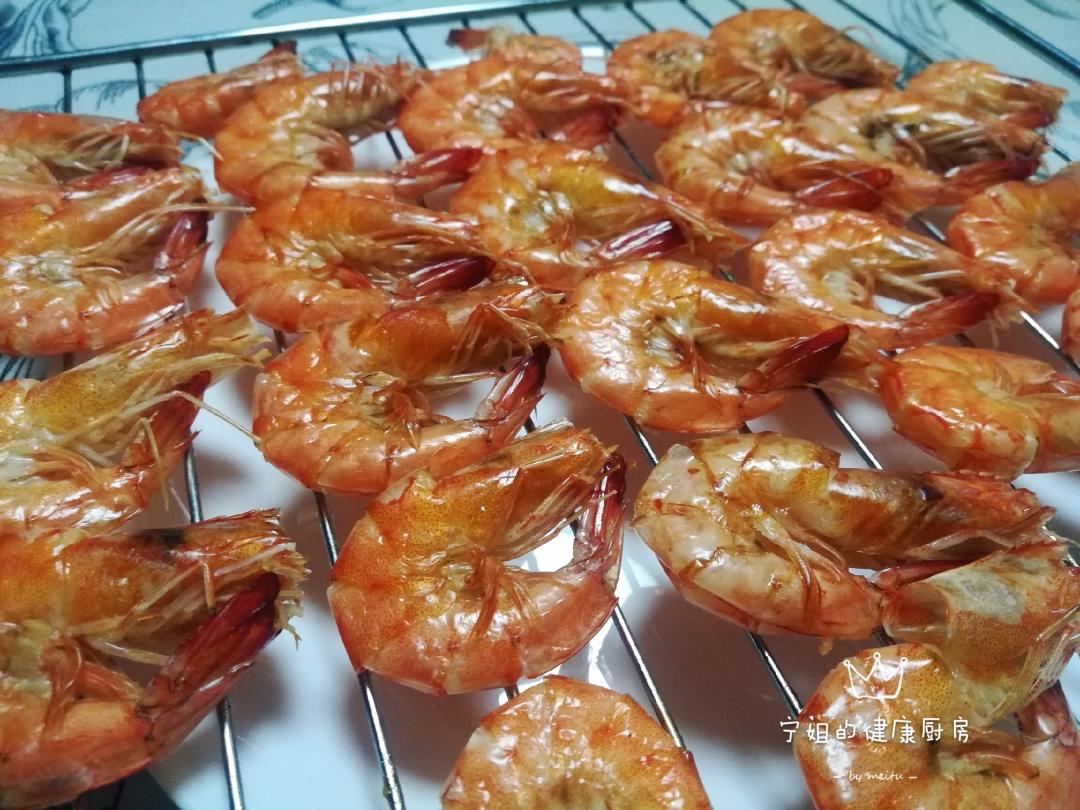 零基础烤虾干的做法