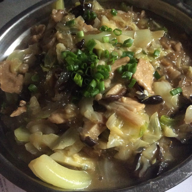 白菜炖粉条